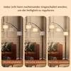 Puluomis Lampadaire 3 flammes Lampadaire Lampe de sol, avec Voir les images du produit 4