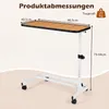 KOMFOTTEU Pflegetisch, Beistelltisch höhenverstellbar 73-94 Produktbild-Vorschau 9