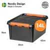 smartstore Aufbewahrungsbox PRO 15, 14 Liter, schwarz Produktbild-Vorschau 12