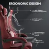 Arvioo Gaming Stuhl mit Fußstütze, Ergonomischer Gaming Produktbild-Vorschau 4