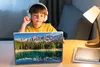 MuchoWow® Laptop Aufkleber Sticker Cover Berg - Wald - Produktbild-Vorschau 3