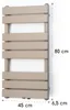 Blumfeldt Radiateur Eau Chaude Design, Radiateur Vertical Voir les images du produit 8