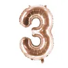 Folienballon Zahl 3 rosegold 100 cm Produktbild-Vorschau 7