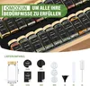 Zimilo 24-teiliges Gewürzgläser Set mit Etiketten, 120 ml, Produktbild-Vorschau 6