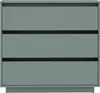 Forte TAHOE Kommode 90 100, minimalistische Kommode mit 3 Produktbild-Vorschau 2