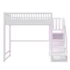 Merax Etagenbett Hochbett 140x200cm mit LED und Produktbild-Vorschau 10