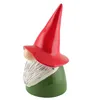 Tangoo Keramik-Wichtel grün mit roter Mütze H ca 30 cm Produktbild-Vorschau 2