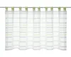 Scheibengardine Schlaufen Stripes grün 50x140 cm Produktbild-Vorschau 1