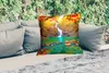 MuchoWow® Outdoor Kissen - Steine - Baum - Wasserfall - Produktbild-Vorschau 2