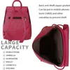 Damen Rucksack Kunstleder Vegan Freizeit Tasche Leicht Produktbild-Vorschau 7