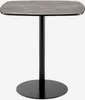 Esstisch 70x70cm für Restaurant Küche schwarz Marmoreffekt Produktbild-Vorschau 3