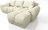 Ecksofa Honey L Beige + Grosser Puff Produktbild-Vorschau 2