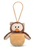 Gufo di peluche reversibile Oscar giallo con occhiello NICI Anteprima dell’immagine prodotto 1