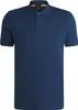 Hugo Boss Orange Strickwaren KM Open Blau einfarbig Produktbild-Vorschau 11