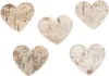 Birkenrinden Herzen 6cm 30 Stück Deko Holzherzen Natur Produktbild-Vorschau 1