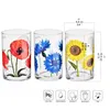 KROSNO Deco Bloom Teegläser 6er-Set 250 ml – handgemachte Produktbild-Vorschau 2