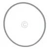 A gray circular gasket on a white background with a watermark. Produktbild-Vorschau