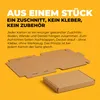 Großbriefkarton, Detailansicht Faltung Produktbild-Vorschau