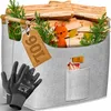 KESSER® Brennholzkorb aus extra dicker Filz Kaminholzkorb Produktbild-Vorschau 1