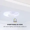 Close-up of an interior light in a refrigerator. Podgląd zdjęcia produktu