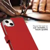 Selencia Bibliothèque en cuir véritable pour l'Apple iPhone Voir les images du produit 2