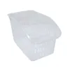 Set da 8 cestini portaoggetti trasparenti 17,5 x 29 x 17,5 Anteprima dell’immagine prodotto 2