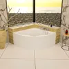 ECOLAM Baignoire d'angle SELMA 140 x 140 cm + tablier Voir les images du produit 7