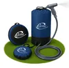 Coemo Campingdusche mit Fußpumpe, Gartendusche, Solardusche Produktbild-Vorschau 1