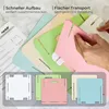 Zusammensteckbare Holzbox 25 cm Mehrfarbig Aufbewahrungsbox für Bücherregale mit einer Tiefe von 25 cm 4 Stück Produktbild-Vorschau