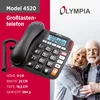 Olympia Senioren Großtastentelefon Große SOS und Produktbild-Vorschau 4