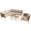Flieks Gartenmöbel-Sets 6 Sitzer, Gartenlounge-Set mit 2 Produktbild-Vorschau 10
