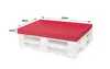 Set de coussins de palette 120×60 x 120×40 cm rouge - Voir les images du produit 9