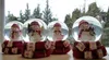 4 x Schneekugel Schneemann 6cm Weihnachten Winterdeko Produktbild-Vorschau 2