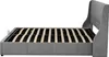 Merax Hydraulická posteľ Boxspring 180x200 cm Čalúnená Náhľad obrázku produktu 10
