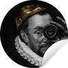 MuchoWow® - Tapetenkreis - Wandbild rund - Produktbild-Vorschau 1