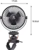 6-Zoll Ventilatorkopf Ventilator 360° Rotation Fan, Produktbild-Vorschau 4