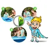 Telaio per piscina da giardino 450 x 220 x 84 cm 15in1 set Anteprima dell’immagine prodotto 4