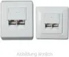 DIGITUS Unterputzdose Cat6 2xRJ45 geschirmt weiß Anteprima dell’immagine prodotto 9