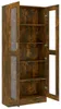 vidaXL Vitrinenschrank Räuchereiche 82,5x30,5x185 cm Produktbild-Vorschau 5