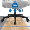 Krzesło biurowe Yaheetech krzesło biurowe ergonomiczne Podgląd zdjęcia produktu 6