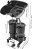 Mobiles Shampoo-Becken - Friseur-Waschstation - 4 Rollen - Produktbild-Vorschau 2