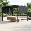 SUGIFT Pergola 3 x 3,5 m mit 3-teiligem Schiebedach, Produktbild-Vorschau 10