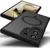 Hülle für Samsung Galaxy Schwarz Magnetische MagSafe Case Produktbild-Vorschau 1