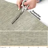 Outdoorläufer Teppich Läufermatte TATAMI Beige Rattan Produktbild-Vorschau 2