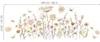 decalmile Wandtattoo Blumen Boho Wandaufkleber Wildblume Produktbild-Vorschau 5