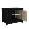 Couchtisch Schwarz 71x49x55 cm Massivholz Kiefer , Produktbild-Vorschau 7