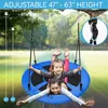 SereneLife Outdoor Spinner-Tellerschaukel – Runde hängende Produktbild-Vorschau 7