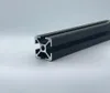 Aluprofil 30x30 Nut 8, B-Typ (Schwarz eloxiert) - 700mm Produktbild-Vorschau 1