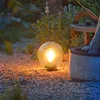 Tafelverlichting, bolvormig, rookglas, 30 cm Productafbeelding-voorbeeld 5