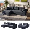 GLP Modulares Ecksofa 256 cm aus Cord, 4-Sitzer mit Produktbild-Vorschau 14
